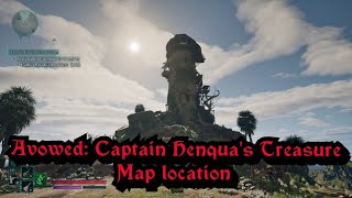 Avowed: Captain Henqua's Treasure Map location