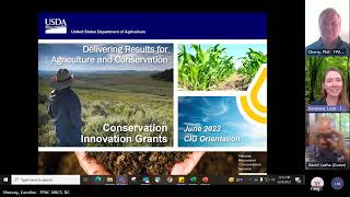 Conservation Innovation Grants New Awardee Orientation 2023 Introduction