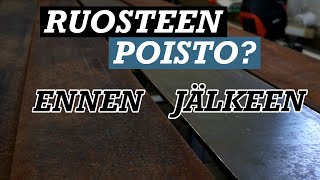 Ruosteen Poisto | Paten Puuhanurkka