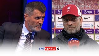 Klopp clashes with Keane in post match interview! 👀 🍿 | Post match reaction