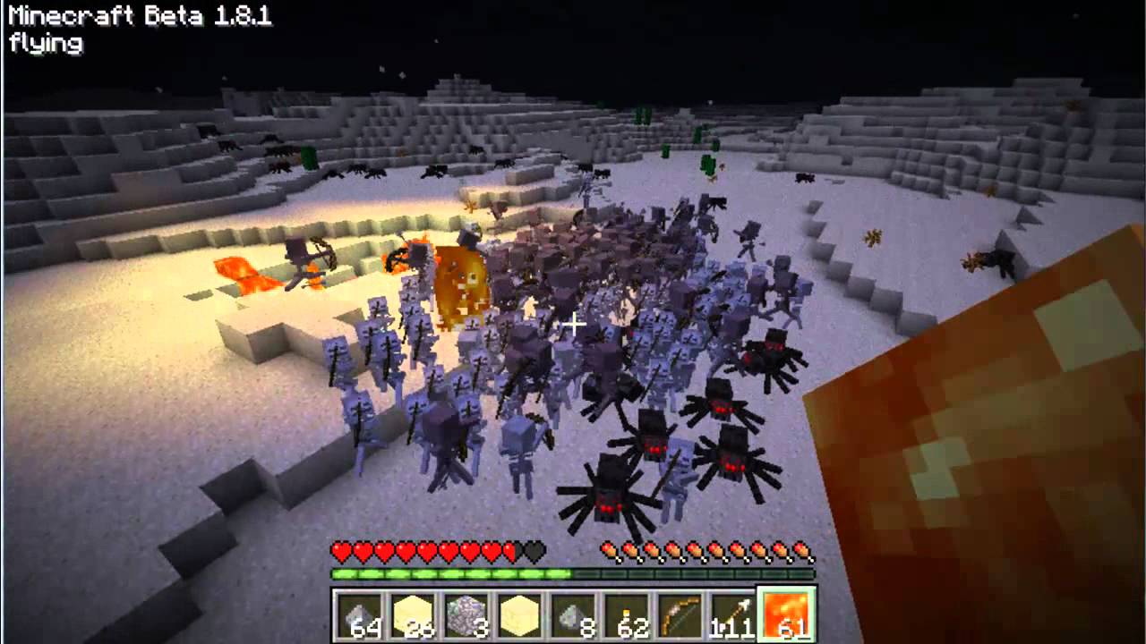 Minecraft Single Player Commands: Spawning Mobs - YouTube