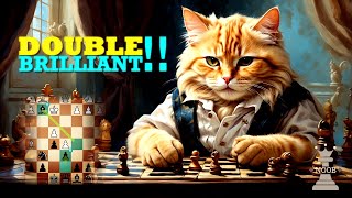 ♟️ Englund Gambit Declined | Double Brilliant WIN ‼️