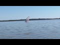 Windsurfing Lake George SA - glassy water