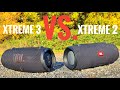 JBL XTREME 3 VS. JBL XTREME 2 | BASS TEST 100% VOLUME !!!