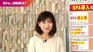 【RPAの課題解決CHANNEL】第1話：RPAを導入したのに、こんなはずでは…のナゼ？ 【日立ソリューションズ】