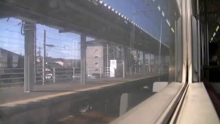 【東海道本線】211系普通列車左側車窓 静岡～浜松 7 Feb. 2016