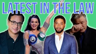 Alec Baldwin's Arbitration, Jussie's OUT, Katy Perry's Win, Bob Saget's Records | LATEST IN THE LAW