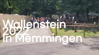 Wallenstein 2022 in Memmingen - POV Lager Rundgang im Reichshain