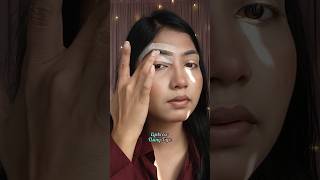 Viral Eyebrow doing using tape ;  Save and share #hack #eyebrows #tutorial #shorts #youtubeshorts