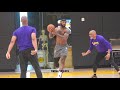 Lakers LeBron James Workout with Phil Handy  How to Score in the Post and From 3 Point Range!