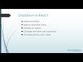How to Create a Dropdown in React