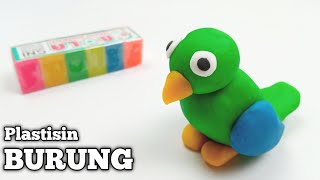 Cara Membuat Patung Burung Dari Plastisin | Kerajinan Dari Plastisin