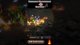 Summoner Necromancer  vs Baal Uber #diablo2resurrected #diablo2resurrectedbuild