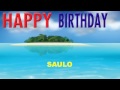 saulo card tarjeta happy birthday