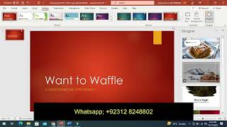 Exp19_PowerPoint_Ch01_Cap_Want_to_Waffle | PowerPoint Chapter 1 Capstone - Franchise