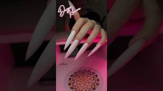 Передумала⁉️ Наращивать самые длинные ногти😰 2ч. #nails #маникюр #ногти #nailart