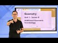 N-Gen Math Geometry.Unit 1.Lesson 8.Additional Geometric Terminology