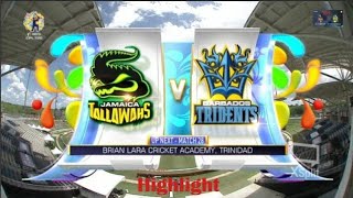 CPL 2020 MATCH 28th : JAM vs BAR Highlight || Jamaica Tallawahs vs Barbados Tridents