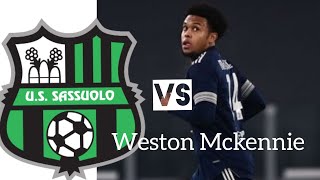 Weston Mckennie vs Sassuolo