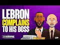 LeBron COMPLAINS While Michael Jordan Punches | The Association #Shorts