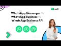 WhatsApp Messenger Vs. WhatsApp Business Vs. WhatsApp Business API | Wati