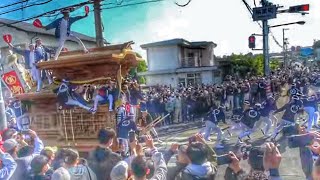 修理しただんじりに魂入れる!? 稲葉町東入魂式 2023.04.23 #岸和田だんじり祭