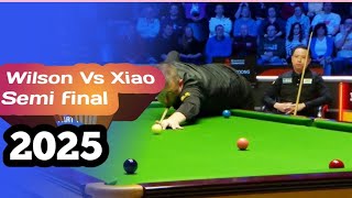 The Snooker Battle Of | Kyren Wilson Vs Xiao Guodong |German master Semi final 2025 Highlights