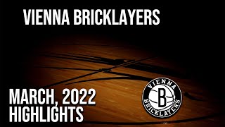 Vienna Bricklayers - March, 2022 - Basketball Game Highlights