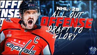 ALL OUT OFFENSE Franchise Challenge In NHL 25! (Ep 3)