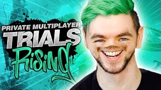 HE MET A FAMOUS YOUTUBER!!! | Trials Rising