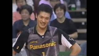 黒鷲旗1998　男子バレー　決勝　松下電器対新日鉄