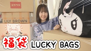 $300 JAPANESE MYSTERY LUCKY BAGS HAUL #sanrio #disney #artsandcrafts