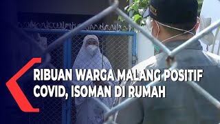 Ribuan Warga Malang Isoman di Rumah