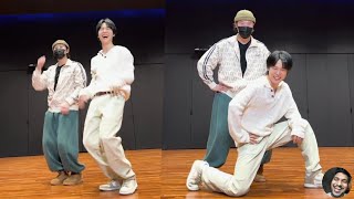 BTS Jimin Like Crazy Dance Challenge with Lee Hyun