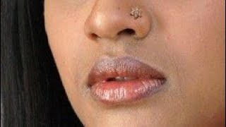 Actress Meera Krishna With Nose Pin Closeup