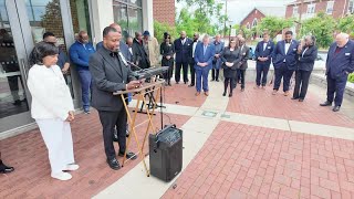 Petersburg funeral homes unite for National Day of Prayer parade