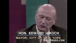 Former New York Mayor Ed Koch Interview with Bill Boggs