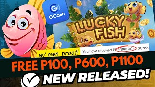 LUCKY FISH APP FREE ₱1,100 GCASH | PAANO DUMAMI COINS AT MAGPAY-OUT NG FREE PERA SA GCASH!