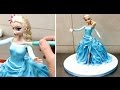 How To Make a Frozen ELSA Disney PRINCESS Cake/Torta Frozen