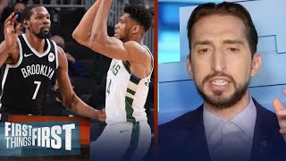 Nick Wright reveals his official 2021 NBA Playoff Picks | NBA | FIRST THINGS FIRST
