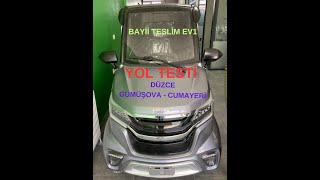 A101 DE SATILAN VOLTA EV1 ELEKTRİKLİ ARAÇ BAYİ TESLİM YOLLARDA / SÜRÜŞ TESTİ