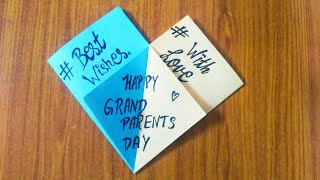 Grandparent's Day Card | Easy to make | CRAFT ROCKS