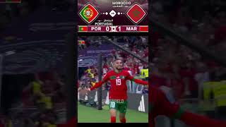 Portugal vs Morocco FIFA World Cup Qatar 2022