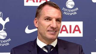 Tottenham 0-2 Leicester - Brendan Rodgers - Post-Match Press Conference
