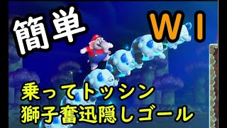 Ｗ1 乗ってトッシン獅子奮迅　隠しゴール　マリオワンダー