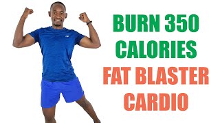 30 Minute FAT BLASTER Cardio Workout for Weight Loss🔥Burn 350 Calories🔥