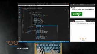 Basic HTML CSS | How to Code 3D Click Button | ASMR Programming