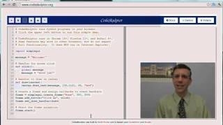 Using CodeSkulptor