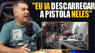 EU QUASE M4TEI DOIS L4DRÕES AO VIVO NO PODCAST 😱😱☠☠