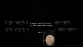 মানুষ মানুষের অবস্থানকে ভালোবাসে আর আল্লাহ মানুষের আত্মাকে ভালোবাসেন....! #ইসলামিক_ভিডিও #trending